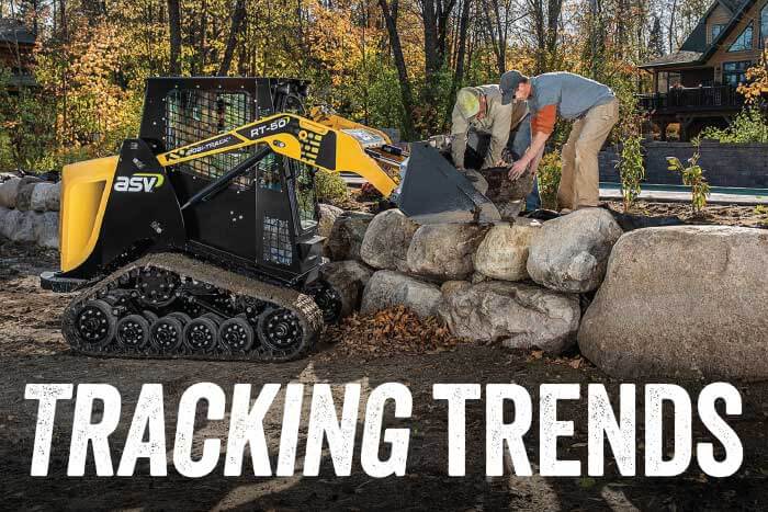 landscape mini skid steers