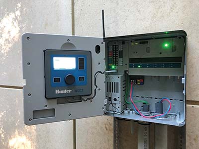 Irrigation system controller installation