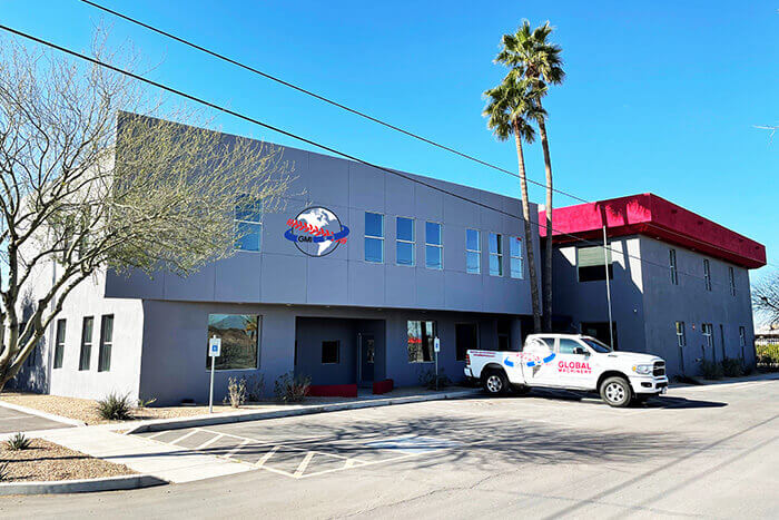 Equipment from Takeuchi will now be available at Global Machinery from its newest location at 775 West Elwood Street in Phoenix, Arizona.