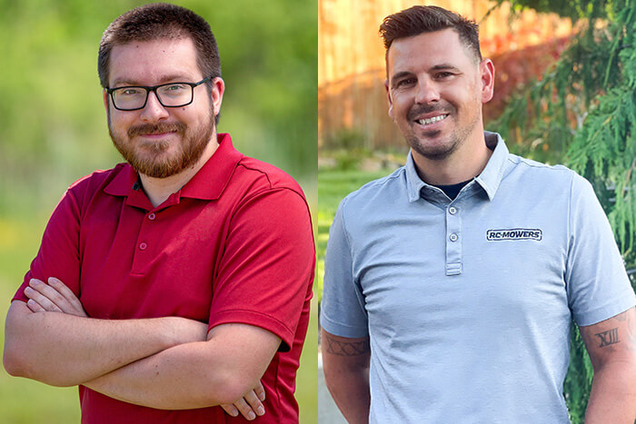 RC Mowers hired several new employees as it continues to grow, including Matthew Bries as an engineer and Bryan Johnson as a sales manager.