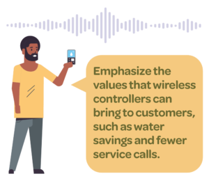 Using wireless irrigation controllers can help contractors cut costs, reduce service calls and increase water use efficiency for clients. 