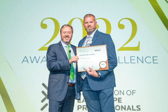 Four professionals, 182 projects were honored at the 2022 Elevate Conference hosted by the National Association of Landscape Professionals.