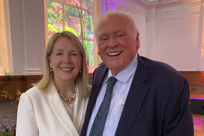 RHS - Kate and Robert Bartlett at the RHS Awards in London